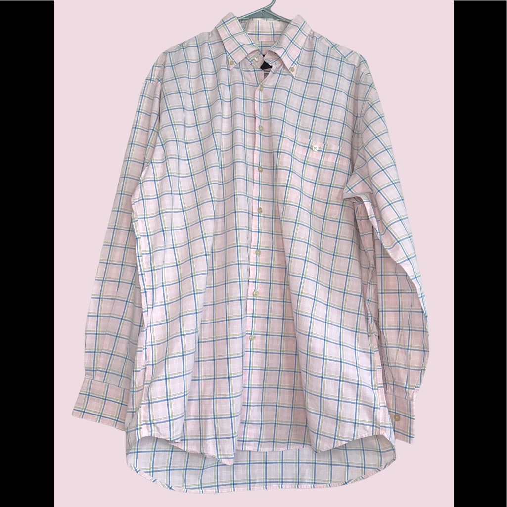 Scott Barber Men’s Pink Button Down (L)